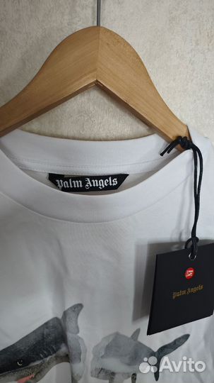 Футболка Palm Angels с акулой