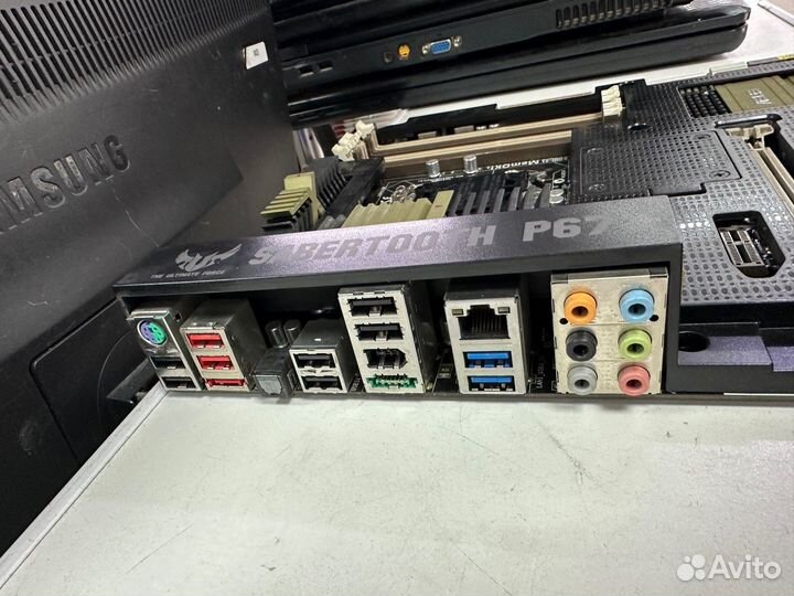 Нерабочая 1155 asus sabertooth P67