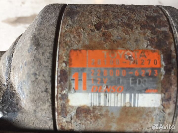 Стартер toyota rav 4