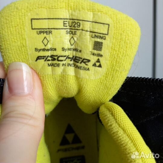 Лыжные ботинки детские fisher 29