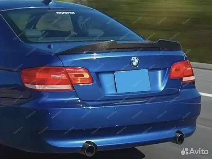 Спойлер BMW 3 E92 PSM черный глянец