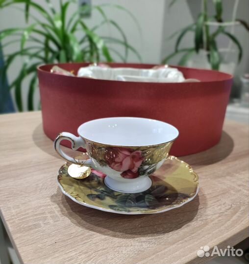 Чайный сервиз фарфор Staffordshire England