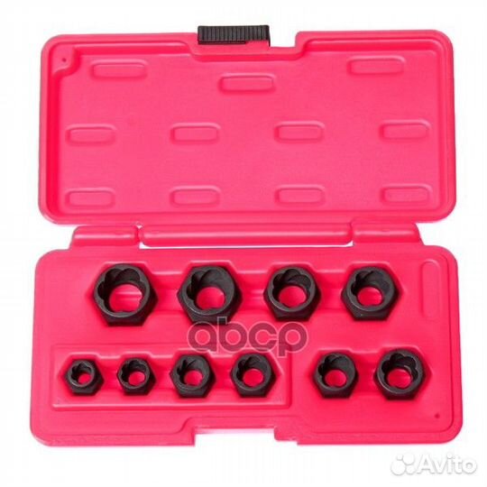 Набор головок для поврежденных болтов и гаек 8