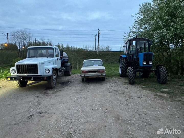 Услуги трактора мтз