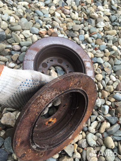 Kia ceed ed 2010 задние диски тормозные пара