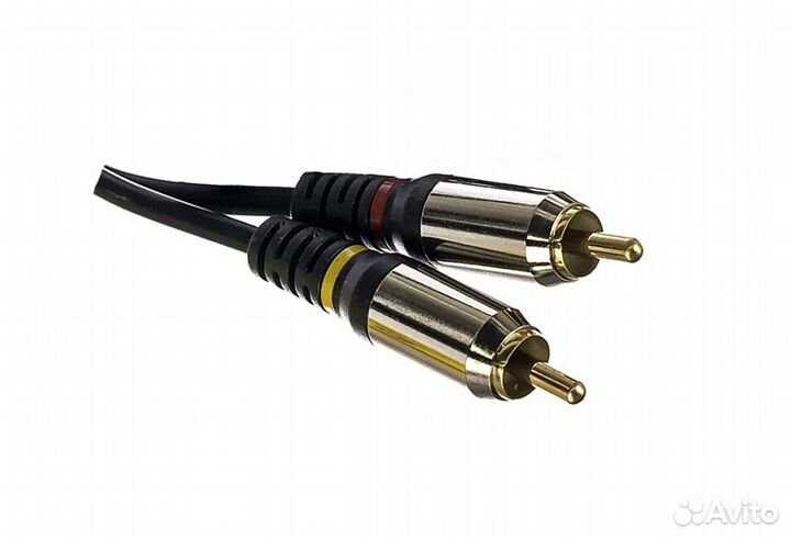 K. 3.5st-2RCA 3.0 m Cablexpert ccab-02-35M2RM-3MB