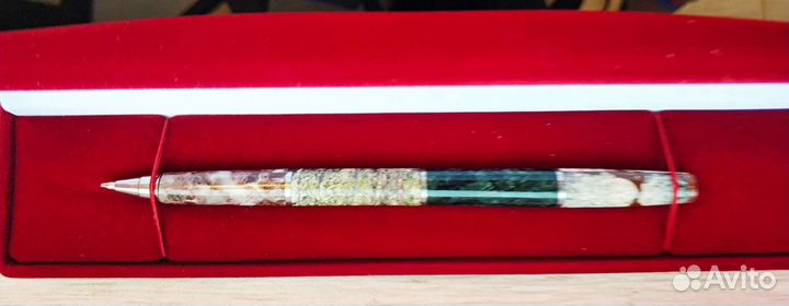 Ручка шариковая подарочная уральские камни