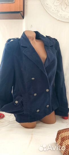 Жакет бушлат бархат Франция р.48-50