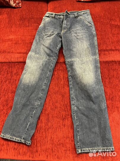 Мотоджинсы из кевлара с защитой коленей