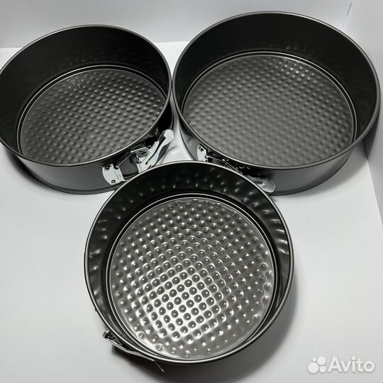 Набор форм для выпечки запекания круглая разъемная