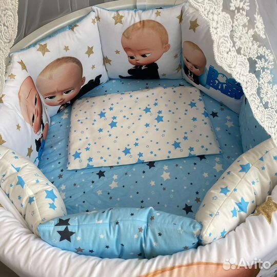 Бортики в детскую кроватку