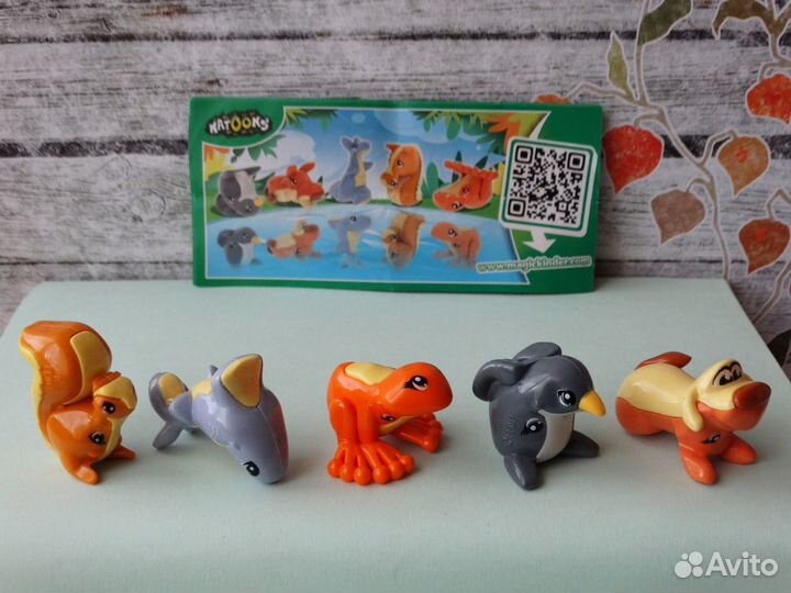 Киндер серии Natoons Животные, Кошки, Перевертыши