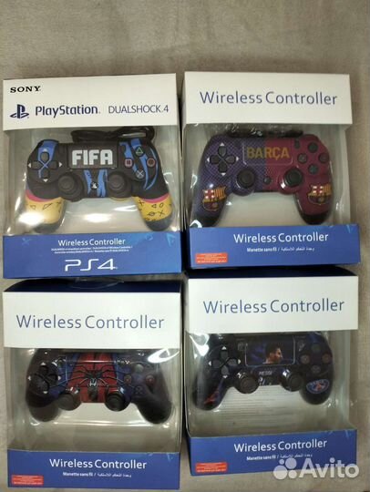 Геймпад PS4 v2 с принтом