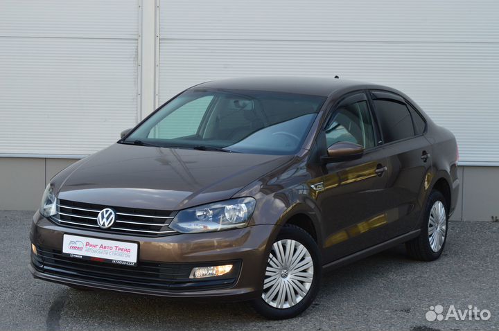 Volkswagen Polo 1.6 AT, 2017, 92 278 км