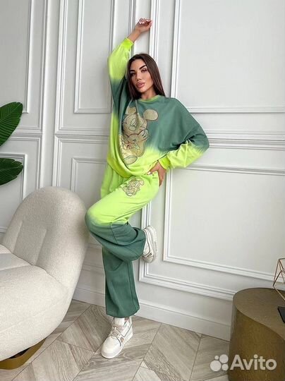 Костюм женский оверсайз Корея