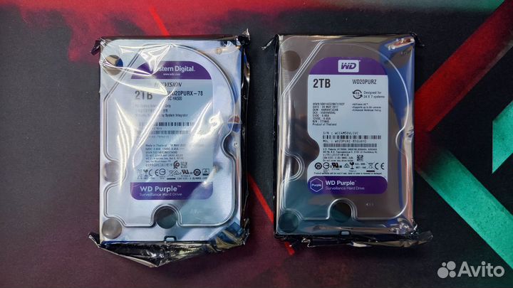 Жесткий диск WD Purple 2 Tb 3.5