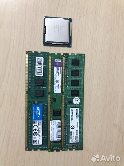 Видеокарта Radeon RX 460 2gb, i3 3220, ddr3 4gb