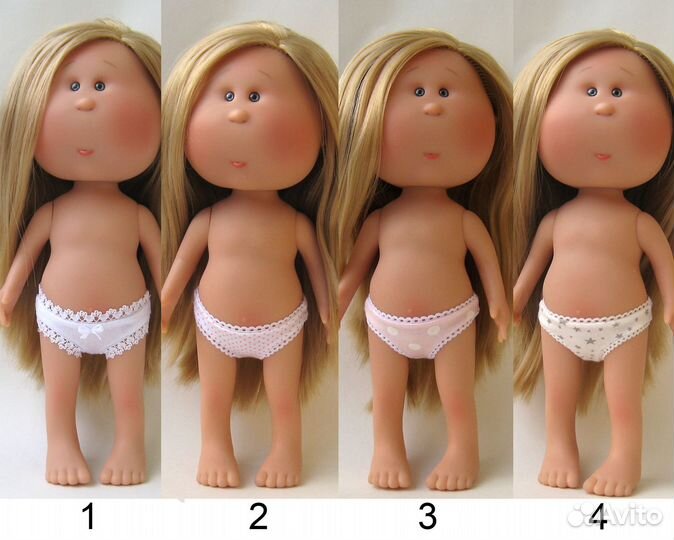 Одежда для кукол Мия, Mia белье, колготки