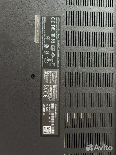 Новтбук asus Vivobook 16 X1605VA