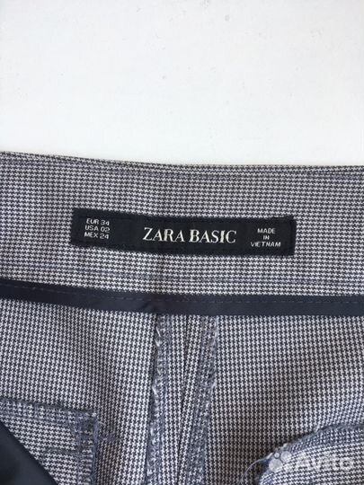 Женские брюки zara basic шорты trf collechion