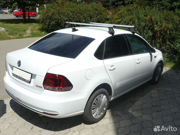 Багажник на крышу для Фольксваген Поло, аэро