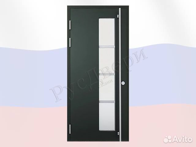 Теплая входная дверь с терморазрывом в дом
