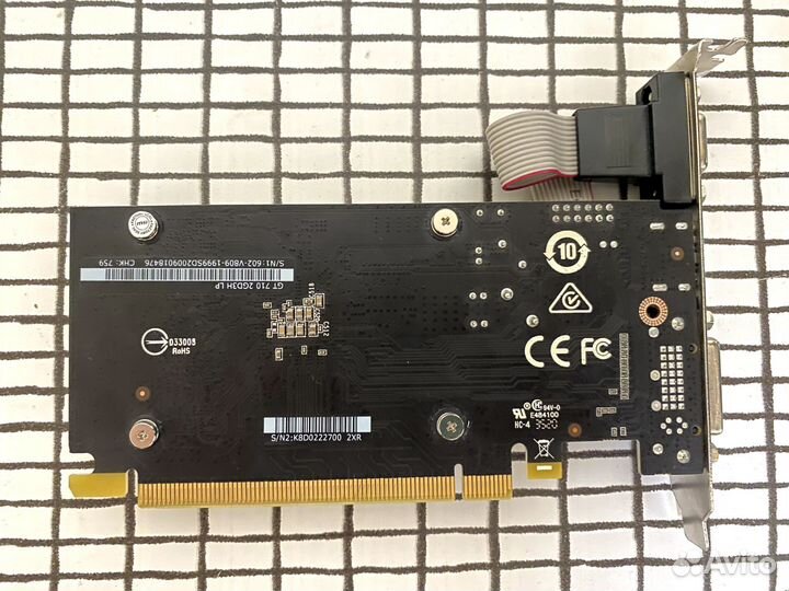 Видеокарта gt 710 2гб