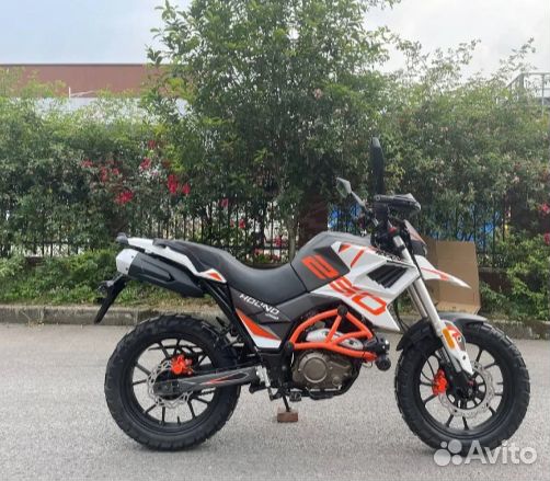 Мотоцикл турэндуро rockot dakar 250 (171YMM, серый