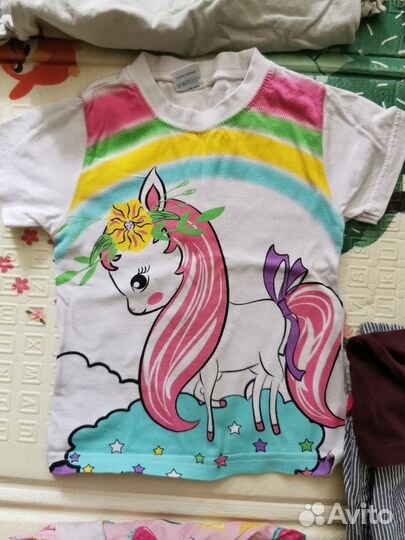 Летние вещи пакетом на девочку 86-92