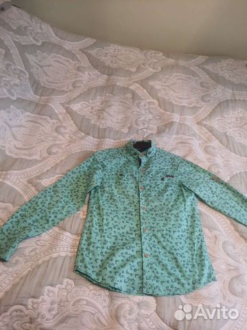 Рубашка для мальчика 10-12 лет