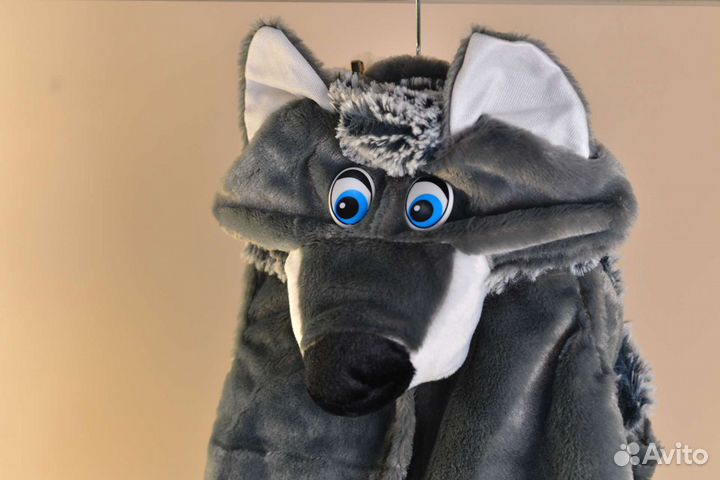 Костюм животных волк лев рост 98 - 104 110