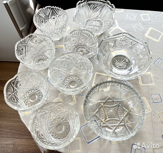 Ваза хрустальная СССР