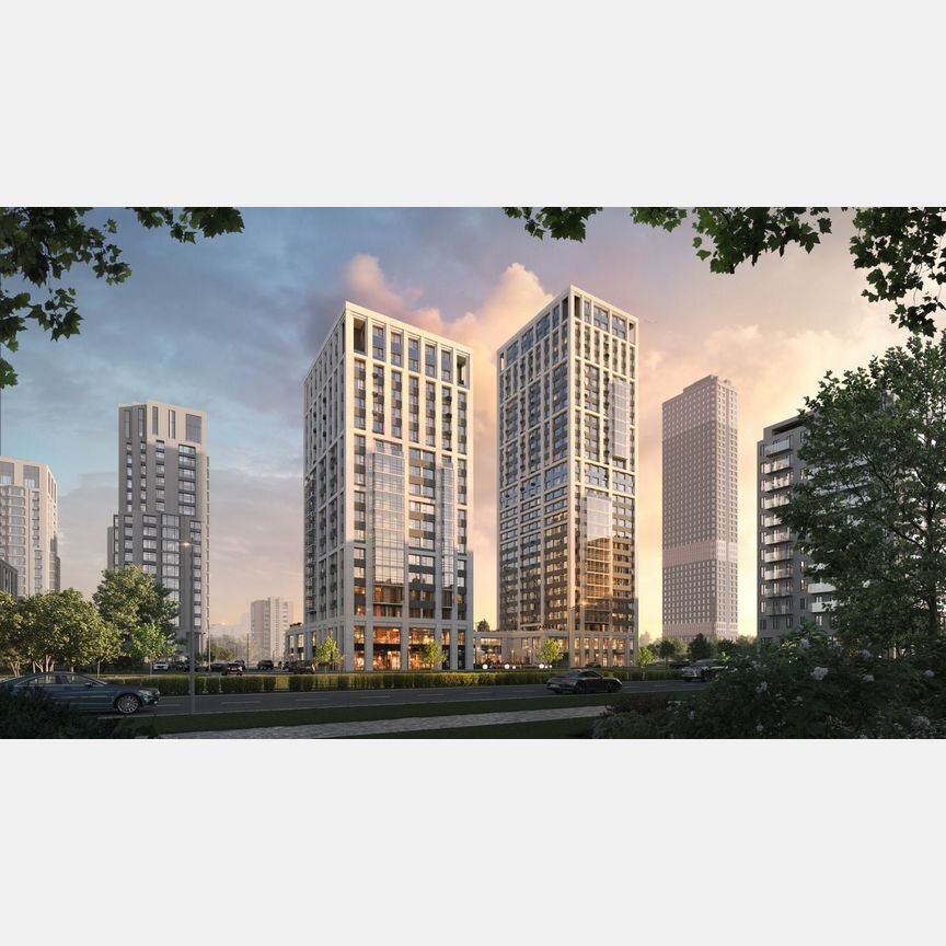 Квартира-студия, 35,8 м², 18/29 эт.