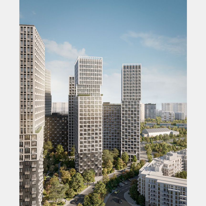 2-к. квартира, 62,1 м², 4/30 эт.