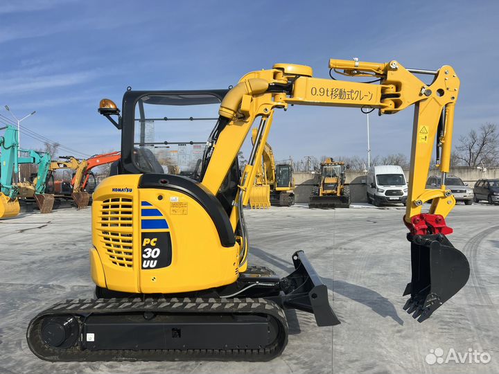 Мини-экскаватор Komatsu PC30-6, 2022