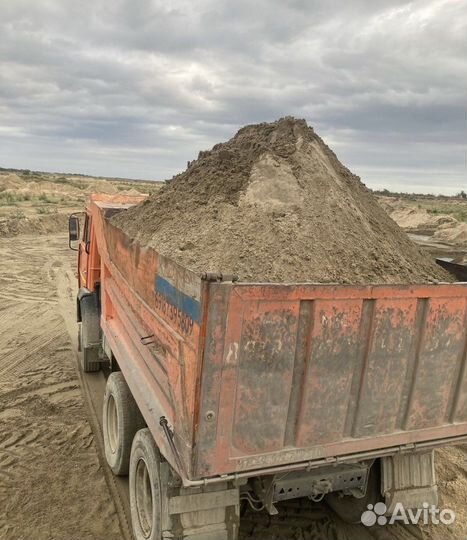 Песок щебень пгс