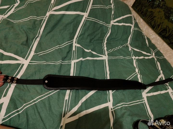 Патронташ 12 калибр кожаный