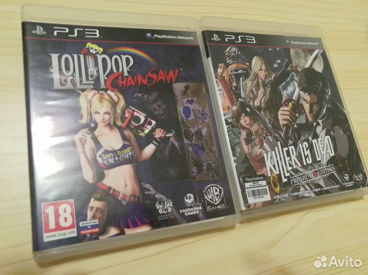Lollipop Chainsaw и Killer is Dead PS3
