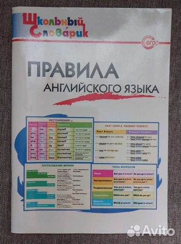 Сборник правил по английскому языку