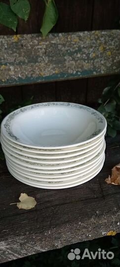 Тарелки глубокие суповые