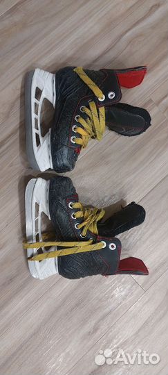 Хоккейные коньки bauer 27 размер