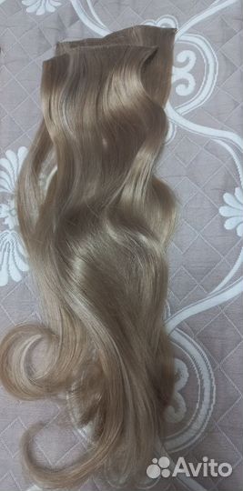 Искусственные волосы на заколках