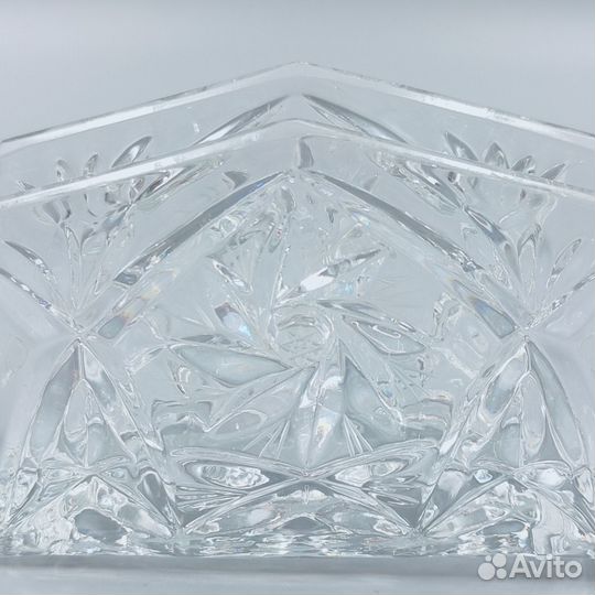 Салфетница хрусталь Польша