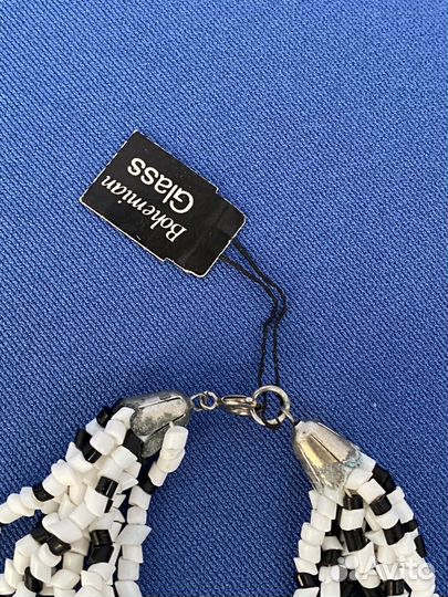 Бусы из янтаря, стекла Чехия, бирюзы