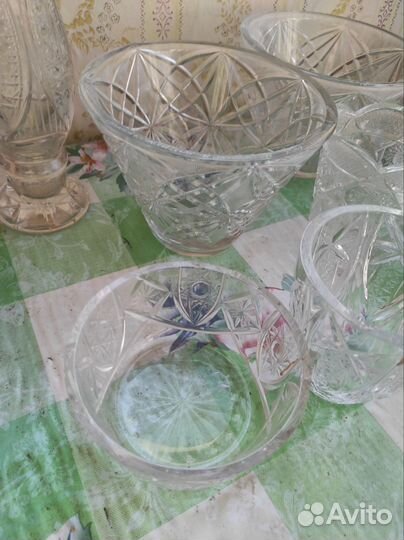 Ваза хрустальная СССР