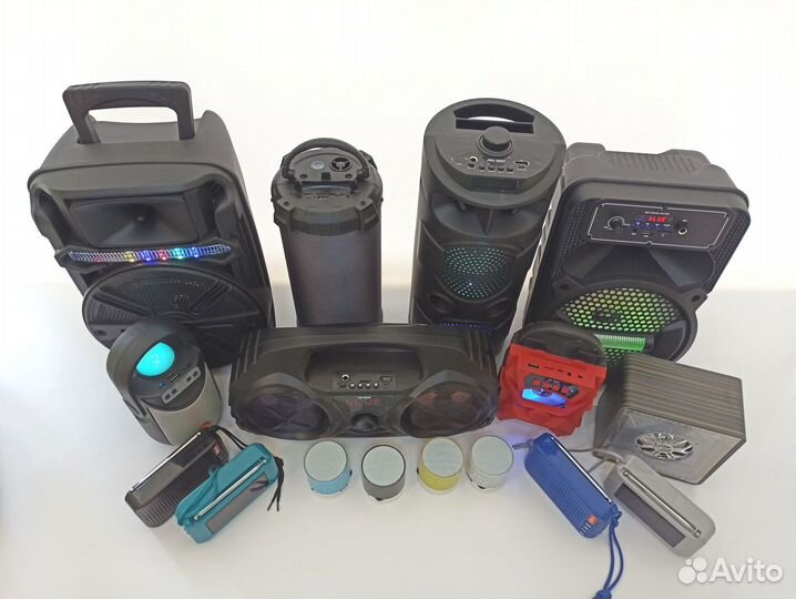 Колонки стереозвучание автономные Blutooth