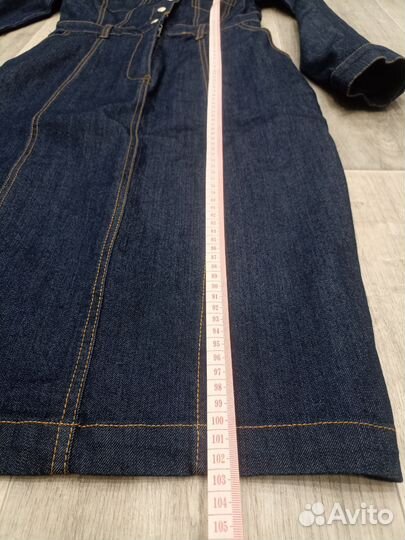 Платье джинсовое 42