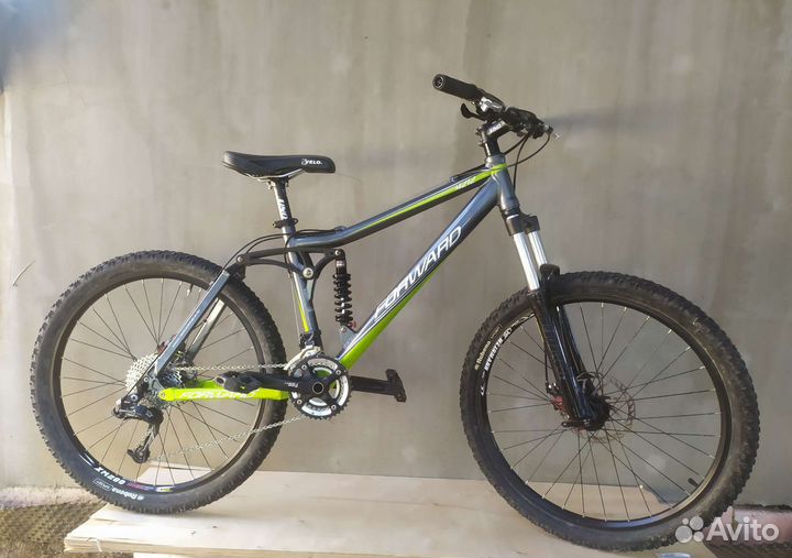 Двухподвесный велосипед