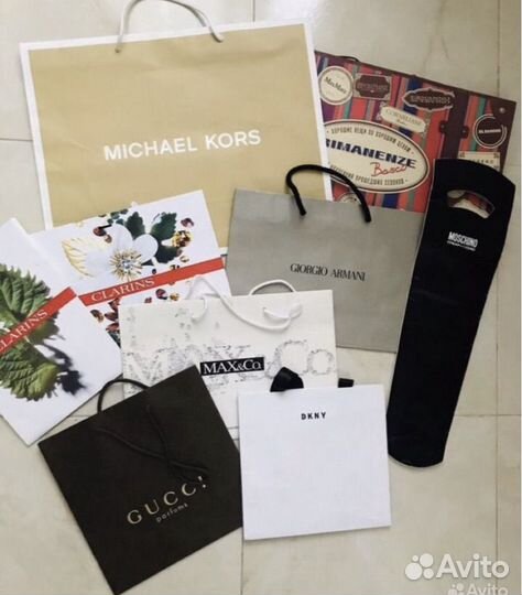 Пакеты брендовые оригинал