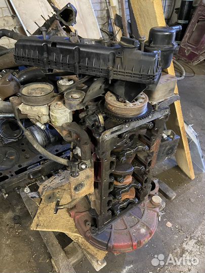 Cummins 2.8 ISF блок двигателя и коленвал